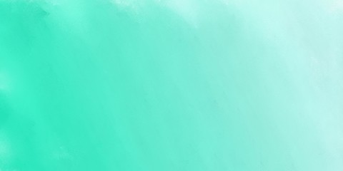 abstract universal background painting with turquoise, pale turquoise and aqua marine color and space for text. can be used for advertising, marketing, presentation