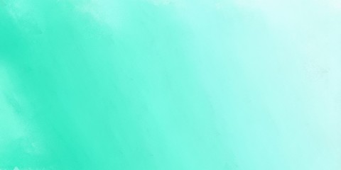 abstract grunge art painting with aqua marine, light cyan and pale turquoise color and space for text. can be used as wallpaper or texture graphic element