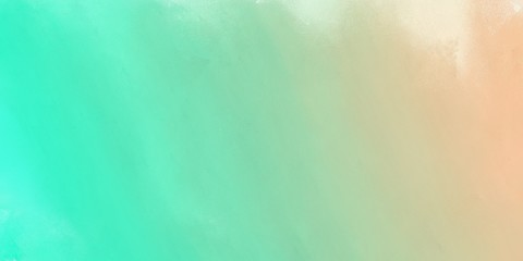 abstract fine brushed background with medium aqua marine, wheat and turquoise color and space for text. can be used for business or presentation background