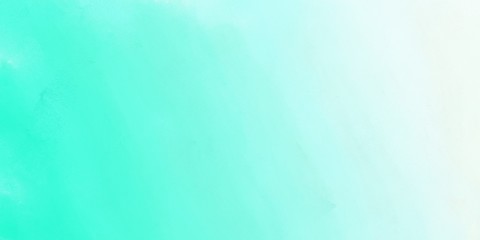 abstract diffuse art painting with light cyan, aqua marine and turquoise color and space for text. can be used for background or wallpaper