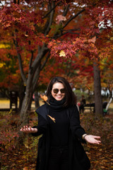 Autumn in Nami Island, South Korea