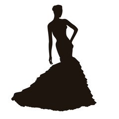 Fashion Model Silhouette