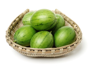 watermelon on white background 