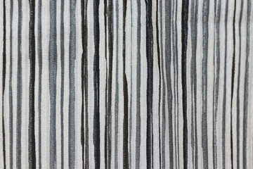 Black Striped fabric texture background