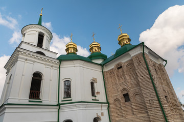Churches and golden domes in Kyiv, Ukraine