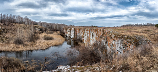 Canyon on the Miass River