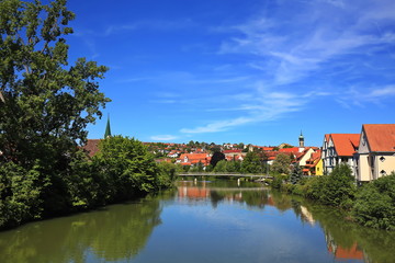 Fototapeta na wymiar Rottenburg am Neckar