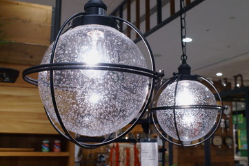 interior light antique Cracked Glass
