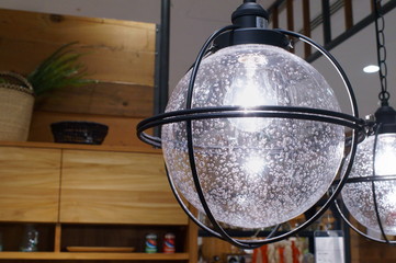 interior light antique Cracked Glass