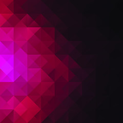 Pink Grid Mosaic Background, Creative Design Templates