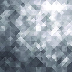 Obraz premium Gray Grid Mosaic Background, Creative Design Templates