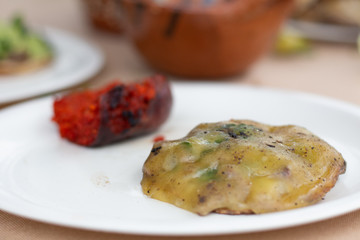 Asada con queso