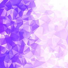 Purple Polygonal Mosaic Background, Creative Design Templates