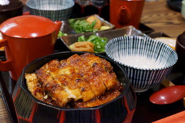 Japanese Nagoya specialty food eel dishes