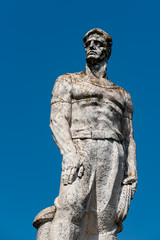 Fototapeta na wymiar statue of david in italy