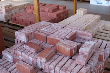 Brick block tile gardening department