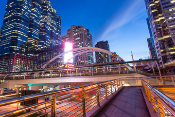 Bangkok city at night