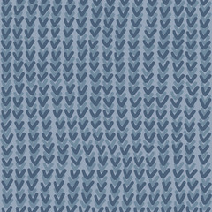 Abstract blue grey knitting seamless pattern