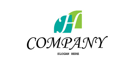 creative logo for company and brand