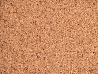 beige cork texture closeup - background for design