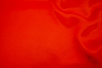 red satin fabric background