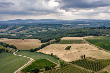 Fototapeta na wymiar Fields of Tuscany