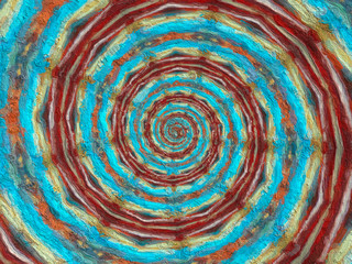 Colorful digital graphic kaleidoscope symmetry mandala style in laser light trial pattern, Tie Dye , spiderweb art abstract background for art projects, banner, business,   card, 3D, template