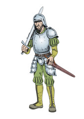 Spanish conquistador soldier