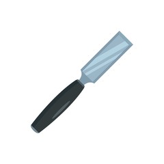 Chisel icon. Flat illustration of chisel vector icon for web design