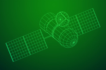 Space station communications satellite