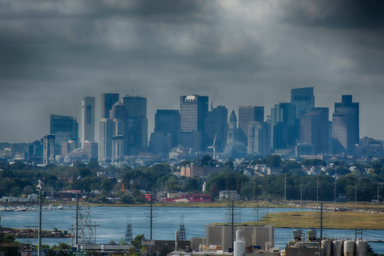 City Landscape in the Haze