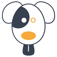 Puppy Dog Domestic animal Veterinary vector icon design