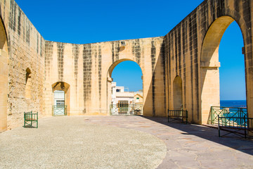 Lower Barrakka Gardens in Valletta, Malta
