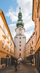 Fototapeta na wymiar Bratislava Tower