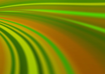 Light Green vector background with bent lines. A sample with blurred bubble shapes. Brand new design for your ads, poster, banner.