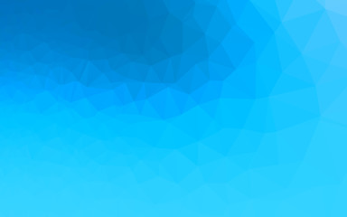 Fototapeta premium Light BLUE vector low poly cover. Colorful illustration in abstract style with gradient. Template for a cell phone background.