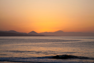 Fototapeta premium sunset over Teide
