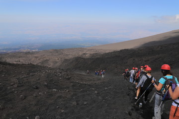 les laves de l'Etna