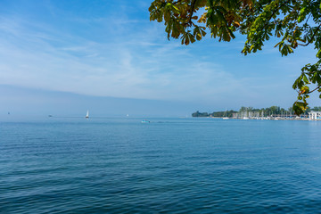 lakeside, day, shore, sightseeing, vacation, view, seascape, tourism, europe, bodensee, germany,...