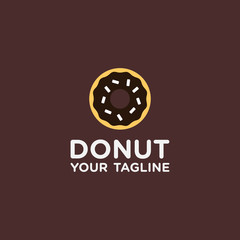 Donuts Logo Design Template