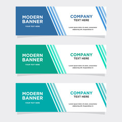 Banner design templates for simple advertising are very easy to use for companies or businesses.