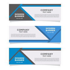 Banner design templates for simple advertising are very easy to use for companies or businesses.