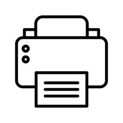  Printer Vector Icon