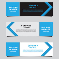 Banner design templates for simple advertising are very easy to use for companies or businesses.