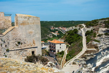 hill of bonifacio corsica