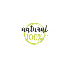 Natural product icons and elements collection for food market, ecommerce, organic products promotion, healthy life and premium quality food and drink.