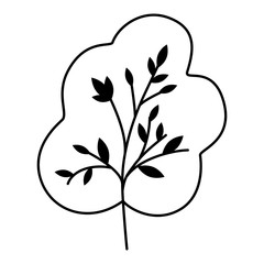 autumn leaf plant seasonal icon