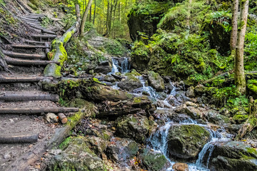 Janosik Holes, Little Fatra, Slovakia, hiking theme