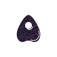 decorative stone halloween isolated icon