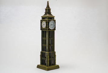 Torre del reloj famoso big ben en Londres, Reino Unido